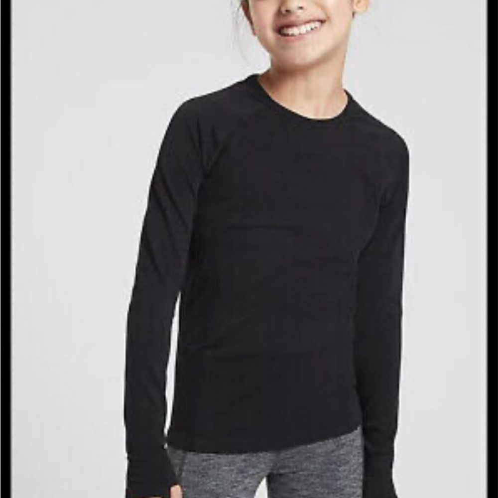 Athlete Girl - set of two power up shirts. L/12 - black.